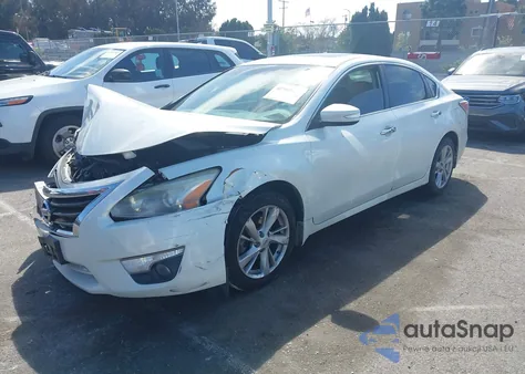2015 Nissan Altima 2.5 Sl из США, поврежденный, VIN 1N4AL3AP1FN309745